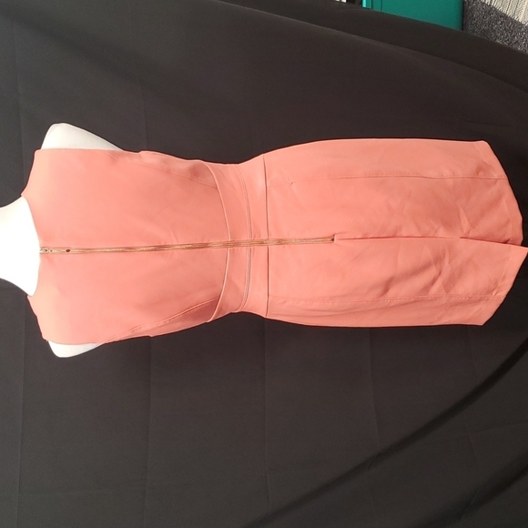 WHBM Peach Bodycon SZ 8 - Picture 4 of 10